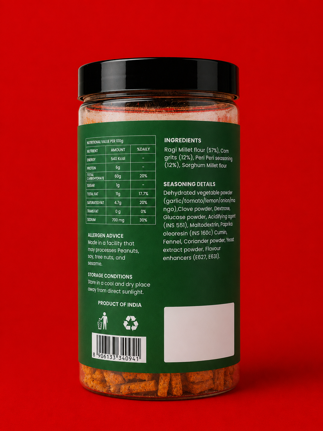 Ragi Peri Peri Jar - Image 2