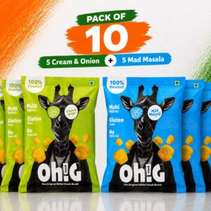 Oh!G Double Crunch Combo - 10 Pack ( 5 + 5)