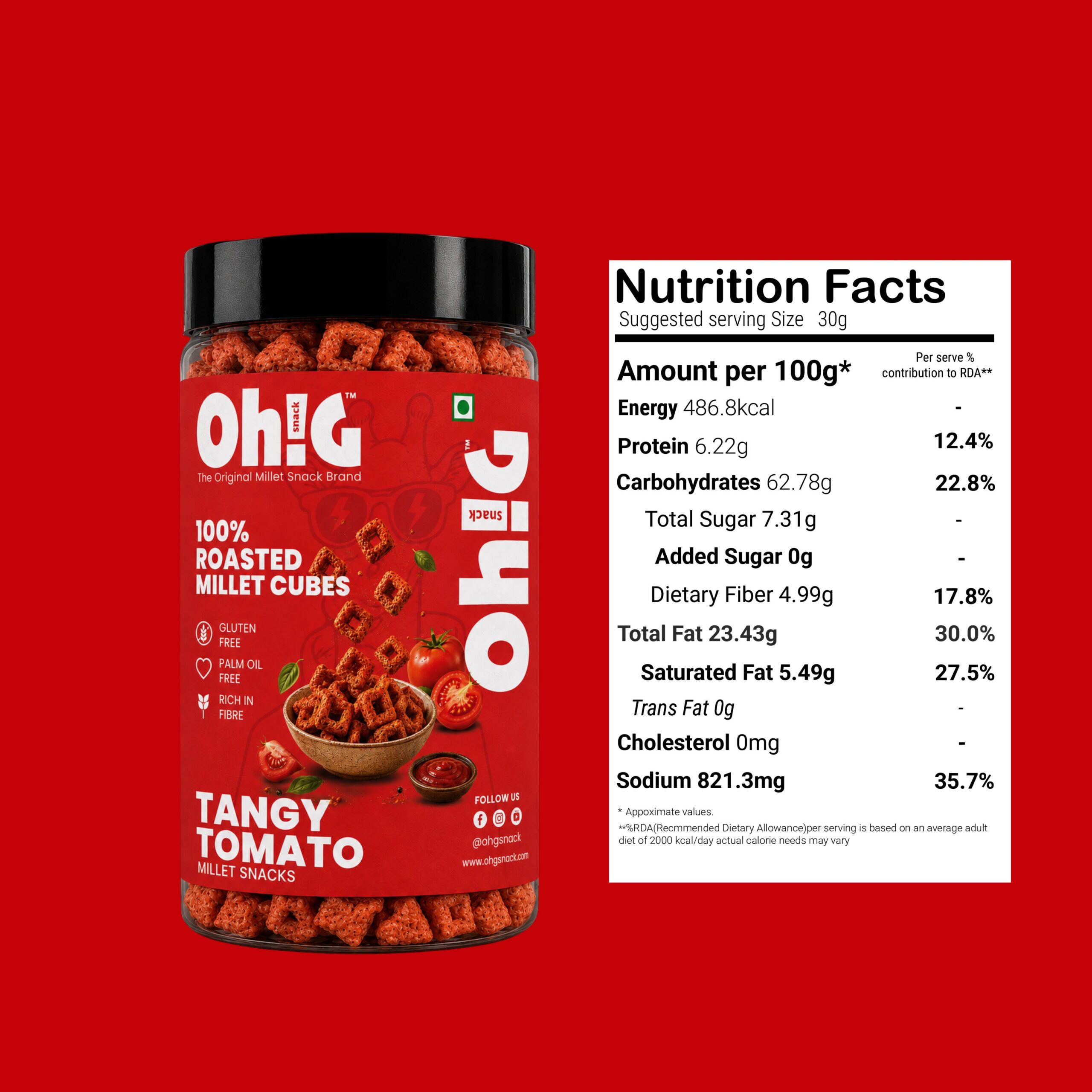 Tangy Tomato Jar - 120g - Image 2