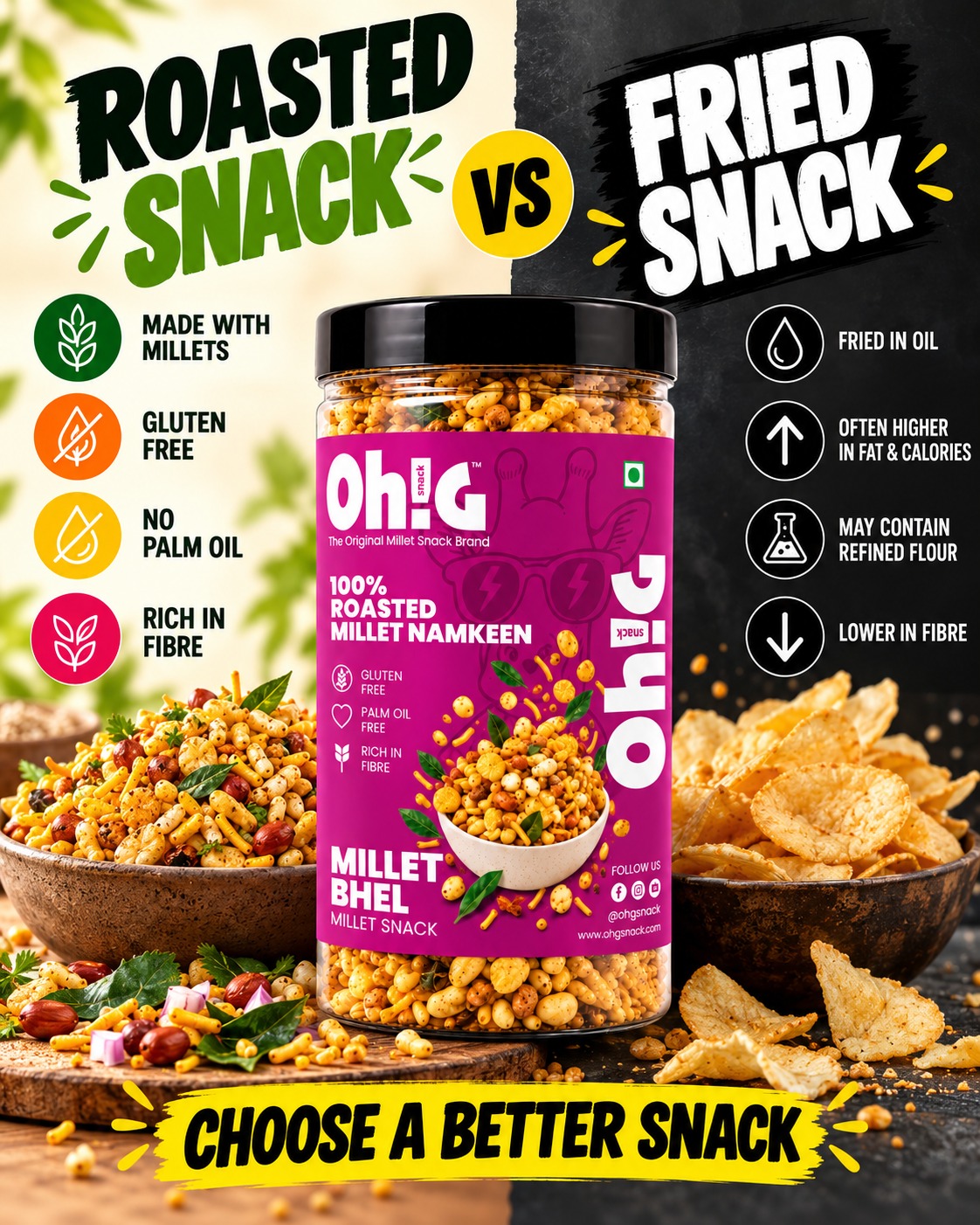 Millet Bhel Jar – 120g - Image 3