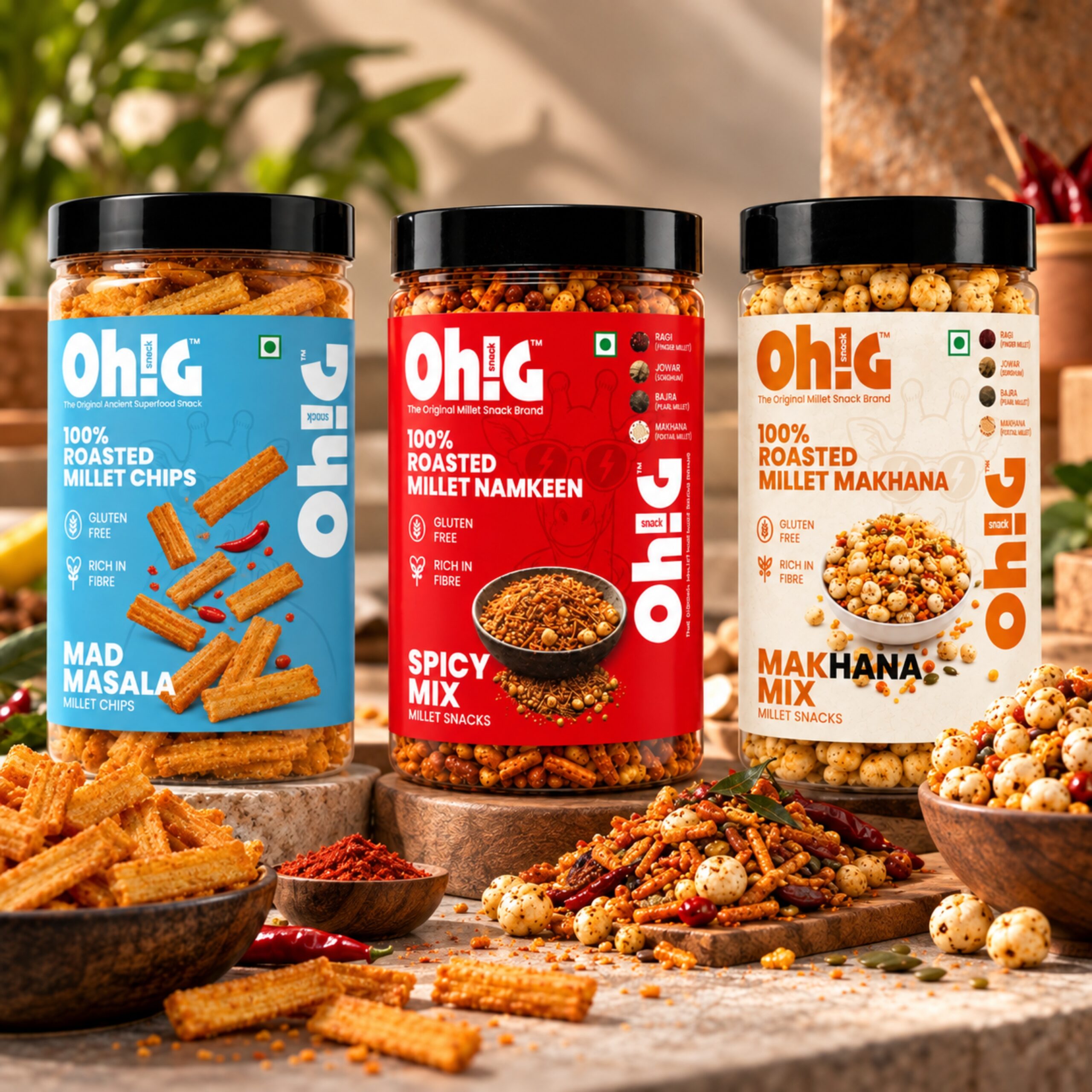 Masala Makhana Trio – 3 Jar Combo - Image 3