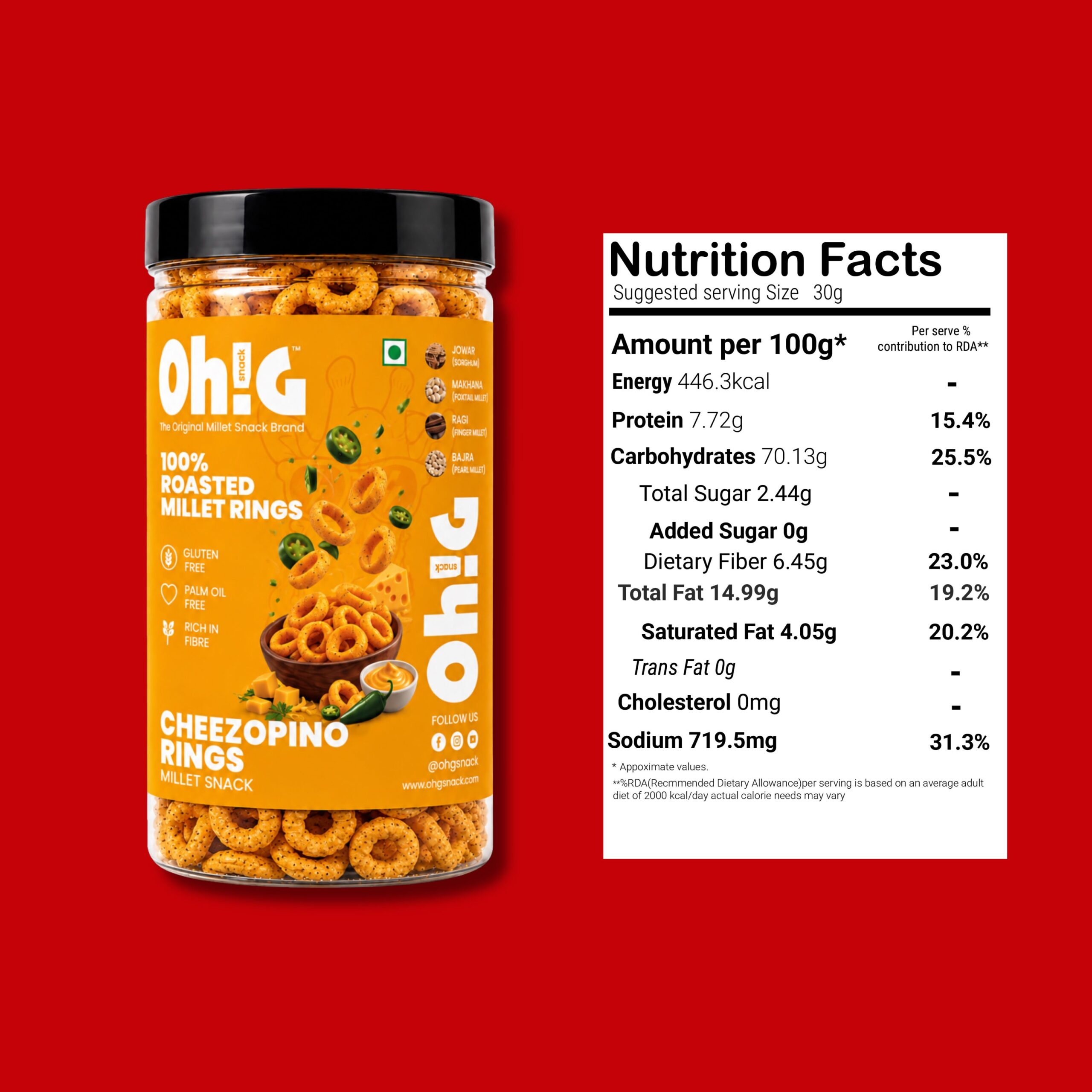 Oh!G Double Munch – Nutella Bites + Cheezopino Rings 2 - Image 3