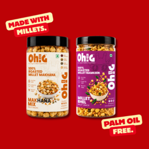 Oh!G Twin Crunch – Makhana Mix + Millet Bhel