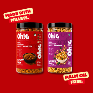 Oh!G Double Munch – Spicy Mix + Millet Bhel