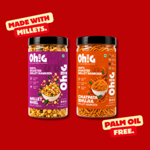 Oh!G Crunch Pair – Millet Bhel + Chatpata Bhujia