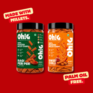 Oh!G Double Munch – Ragi Peri Peri + Sweet Chilli