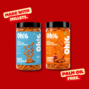 Oh!G Twin Crunch – Mad Masala + Sweet Chilli