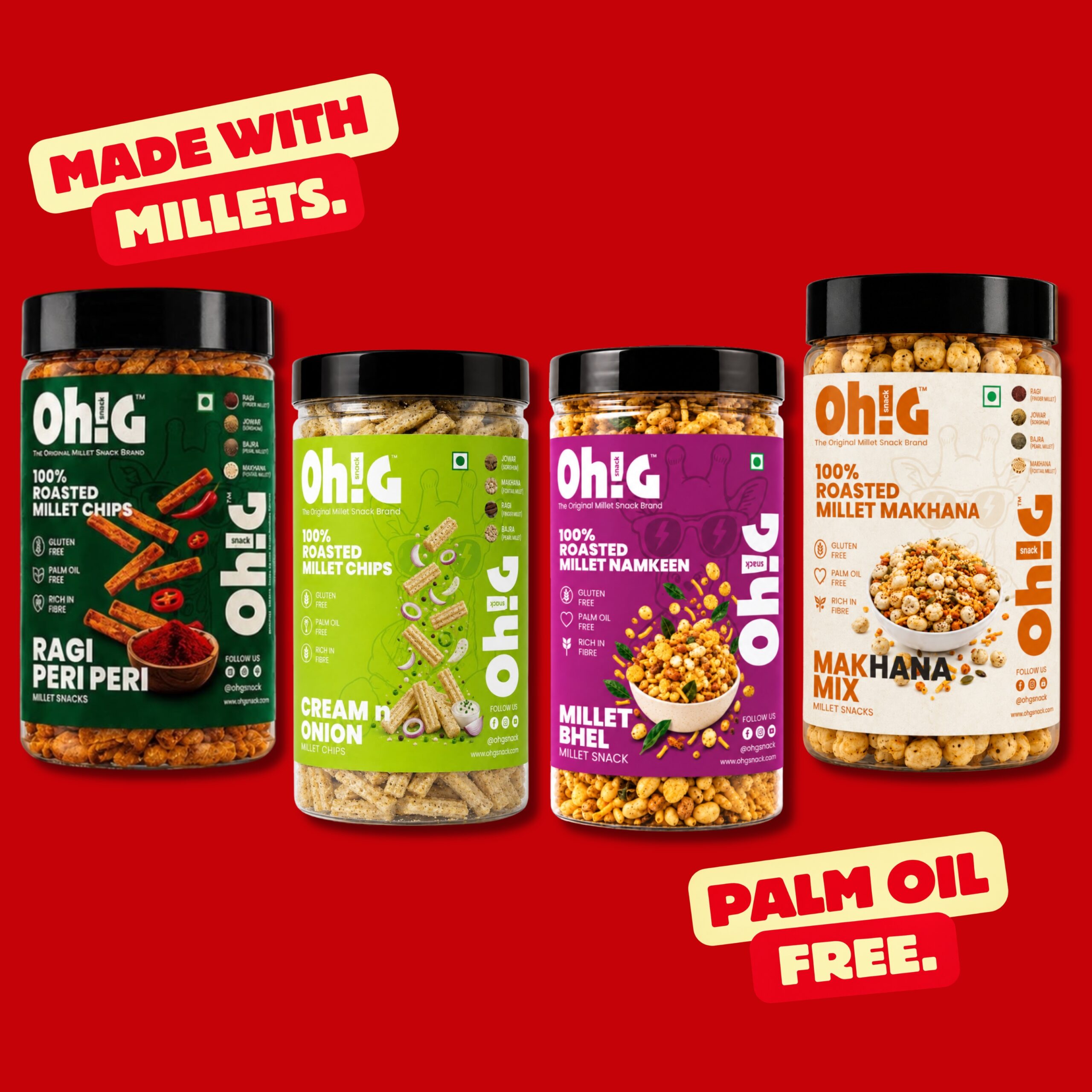 Makhana & Millet Quartet